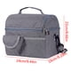 thumbnail image 5 of Bolsas Reutilizables Para Almacenar Alimentos, 12 Unidades, 30 X 23 Cm, Cierre De Cremallera, Antifugas, Para Guardar Sobras, Refrigerios Y Preparar Comidas, Paquete De 12, Transparentes, Ukhbmc, 5 of 9