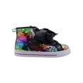 thumbnail image 2 of Jojo Siwa Little Girls Rainbow Flip Sequin High-Top Sneaker, Sizes 12-3, 2 of 6