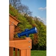 thumbnail image 3 of Plastic Playset Telescope | Blue | Compatible with Most Wooden Swing Sets | Imaginative Play | Hardware Included | Easy to Install | DIY Backyard Playground | Oversized Swingset Accessories茂驴陆, 3 of 4