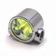 thumbnail image 1 of Transparent Water Cooling Flow Meter with BSPP Thread, Female to Female Connector, Yellow Housing (1pc), 1 of 5