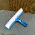 thumbnail image 6 of 2025 NewSwimming Pool Wall & Tile Brush, Pool Brush Head, Heavy Duty Vinyl Polished Aluminum Back Cleaning Brush Head Designed for Cleans Walls, Tiles & Floors, Nylon Bristles Brush Head, 6 of 7