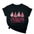 thumbnail image 2 of Tejiojio Women Clothes Plus Size Women's Lover Printed T-shirt Round Neck Short Sleeved Top Valentine's Day Gifts for her, 2 of 5