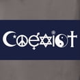 thumbnail image 3 of CafePress - Coexist T Shirt - Womens Comfort Colors® Shirt, 3 of 4