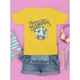 thumbnail image 3 of More Glamour - Starry Sparkle Retro Emoji Graphic Youth's T-shirt, 3 of 4