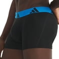 thumbnail image 2 of Adidas Men Boxer Shorts Cotton Multicoloured Xl, 2 of 5