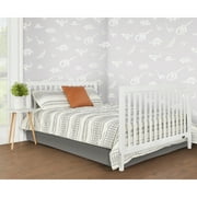 Dream On Me Arlo 5 In 1 Convertible Crib in White