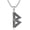 Berkana, variant on Viking Necklace for Men 925 Sterling Silver Viking Necklaces Amulet Jewelry for Father Husband Birthday Christmas