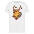 thumbnail image 1 of Indian Cow Ornated T-Shirt Men -Image by Shutterstock, Male Small, 1 of 2