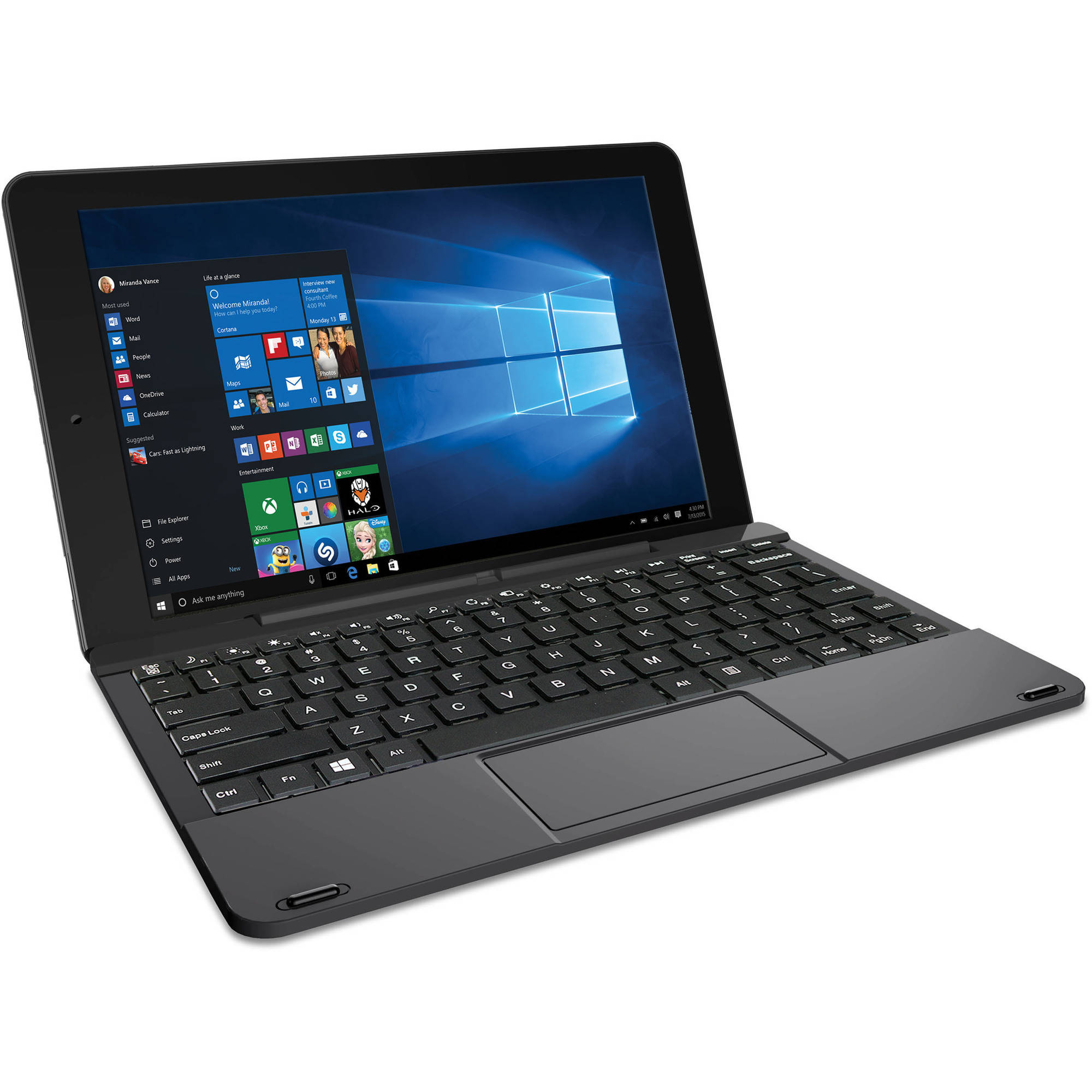 RCA W101V2 C Cambio 10.1" 2-in-1 Tablet 32GB Intel Quad Core Windows 10 - image 4 of 4
