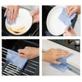 thumbnail image 7 of Food Network Dish The Towel Towel for Kitchen Pairing Towel Teal Hand Towels Kitchen 60Pcs Disposable Dish Cloth Reusable Cleaning Cloth Disposable Heavy Dishrags Dish Towel Set Wash Rags, 7 of 7