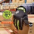 thumbnail image 2 of Guantes para congelador Ergodyne ProFlex 850 con aislamiento, pantalla táctil, 2 of 9