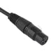 thumbnail image 4 of Cable de extensión de audio para micrófono, blindado, XLR macho a hembra, de 3 pines, 1 m, 4 of 6