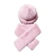 thumbnail image 2 of Sombrero de pescador con bufanda, gorro térmico informal para nieve, ideal para caminatas, acampadas y excursiones. rosa claro, 2 of 6