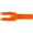 Orange, variant on Victory Vap/vap Tko/vap-ss Press Fit Nock .166 Red Dozen Pack