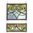 thumbnail image 2 of Waterlily 2-Pc Stained Glass Window, 2 of 2