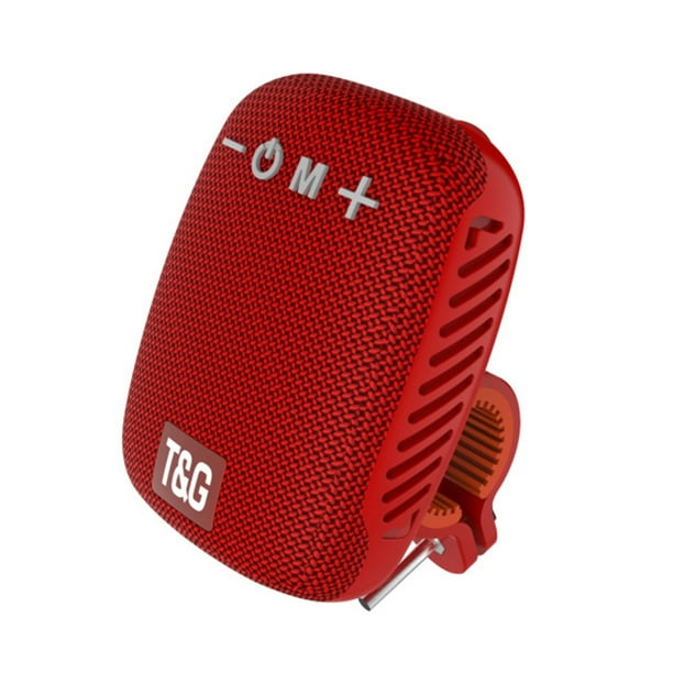 Altavoz tipo C Altavoz estéreo 5.3 compatible con Bluetooth recargable por USB (rojo) Hugtrwg Nuevos Originales