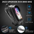 thumbnail image 2 of Bolsa para bicicleta ROCKBROS, soporte impermeable para teléfonos de menos de 6.8 pulgadas, 2 of 6