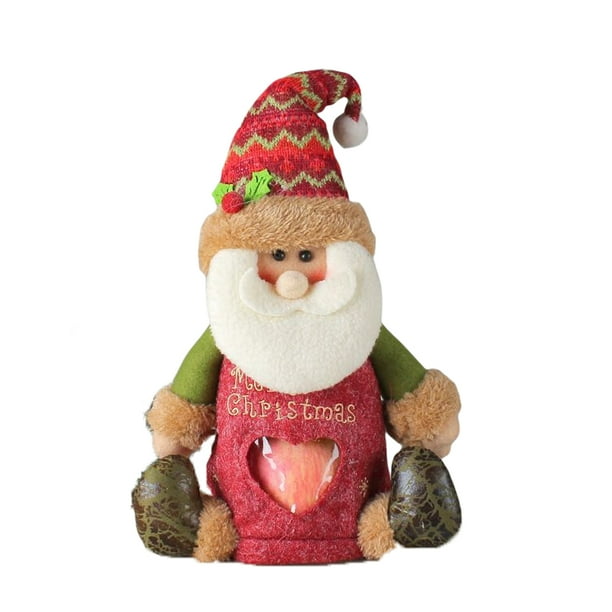 Noel Manualidades MuÃ±eco Papa Noel Sentado Nieve Hecho MuÃ±ecos