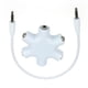 thumbnail image 2 of Injueey Divisor de Audio de 3,5mm, accesorio de auriculares, equipo convertidor estable, adaptador de auriculares, conector, dispositivo, Cables de audio/vídeo blanco, 2 of 6