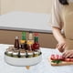 thumbnail image 3 of Organizador de Tocadiscos Perezosos de 28cm, Bandeja de Almacenamiento, Exhibición de Maquillaje Cosmético, Caja de Baratija, Estante de Especias Gira Macarena Organizador perezoso, 3 of 7
