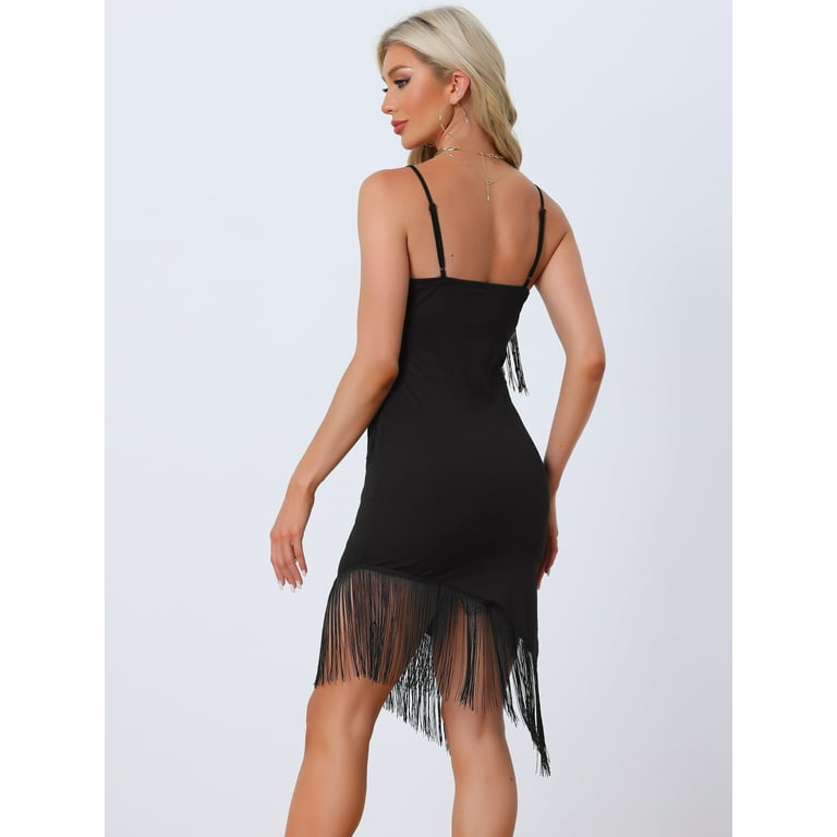 Bodycon tassel dress hotsell