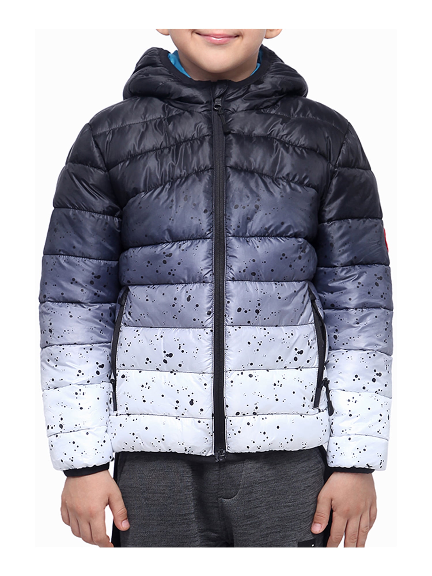 Rokka Rolla Boys Reversible Light Puffer Jacket Coat Sizes 4 18