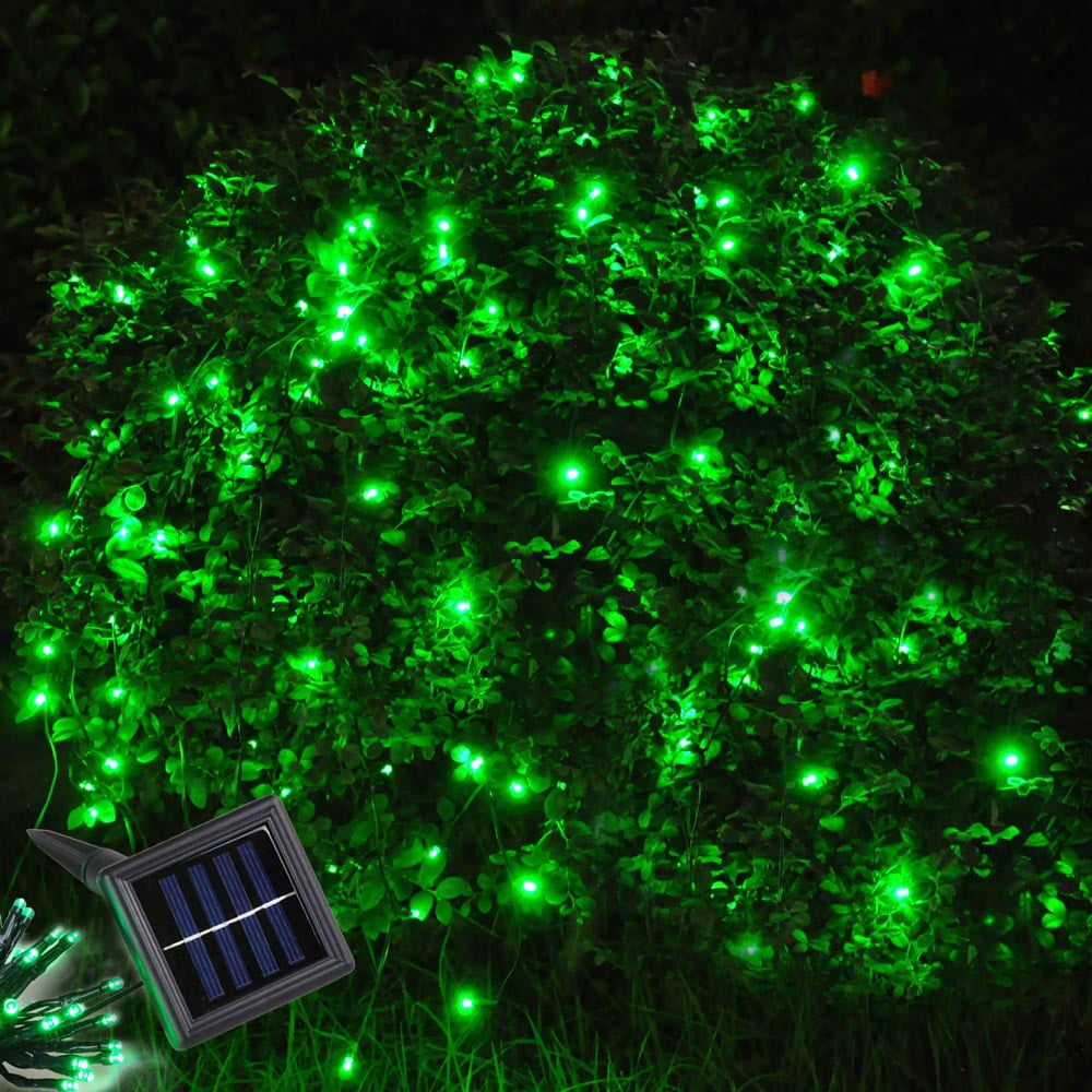 Green Solar Powered 60 LEDs String Fairy Tree Light Outdoor Wedding Party Xmas
