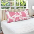 thumbnail image 7 of GZHJMY Pink Cow King Pillowcase Super Soft Cozy Plush Pillow Case with Zipper for Sofa Bed Couch, 20 x 40 Inch, 7 of 7