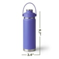 thumbnail image 3 of Ozark Trail 24 oz Stainless Steel Insulated Chug Water Bottle, Ultramarine Violet, 3 of 13