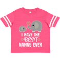 thumbnail image 3 of Inktastic Best Nanny Ever Grandchild Boys or Girls Toddler T-Shirt, 3 of 5