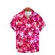 thumbnail image 5 of Camisas de Manga Larga para Hombres Día de San Valentín Impreso Botón Solapa, Camisa de Manga Corta Casual para Regalos, 5 of 9