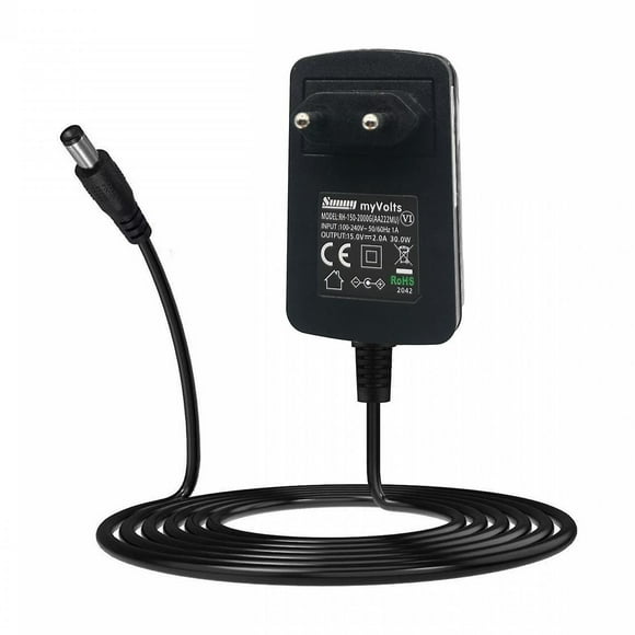 15V myVolts replacement power supply compatible with Orange Micro Terror Guitar amp
