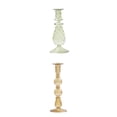 thumbnail image 1 of 2x portavelas de cristal elegante decoración para hogar candeliere decoración ornamento, 1 of 9
