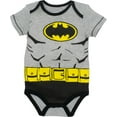 thumbnail image 2 of DC Comics Batman Joker Riddler 5 Pack Bodysuits Newborn to Infant, 2 of 5