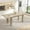 Beige, variant on Veanerwood 55"- 78" Extendable Rectangle Dining Room Table for 6-10 Person,Modern Kitchen Table with 4 Sturdy Wooden Legs,Perfect for Small Space, Beige