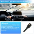 thumbnail image 3 of Boquilla de lavado del parabrisas Unique Bargains para Mini Countryman R60 2010-2016 para Mini F55 01-23 Reemplazar No.67637194798 Boquillas de rociado del parabrisas del limpiaparabrisas, 3 of 6