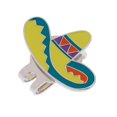 thumbnail image 1 of 2x Clip de Sombrero de de Pelota para golf de Aleación de 1 Pieza para golf Duradero Multicolor DYNWAVEMX Marcador de pelotas de golf, 1 of 7