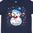 thumbnail image 4 of Inktastic Holiday Snowman Boys or Girls Toddler T-Shirt, 4 of 5
