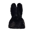 thumbnail image 5 of vnanda Ladies Hat Fluffy Rabbit Ear Ladies Winter Hat Thick Plush Windproof Warm for Women Men Unisex Knitted Cosplay Party Unisex Knitted Hat, 5 of 8