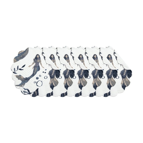 Sister Sirens Round Placemats Set of 6, 17"