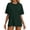 Dark Green, variant on Oversized T Shirts for Women 2026 Summer Short Sleeve Crewneck Basic Plain Casual Tshirt Blouse Tunic Top