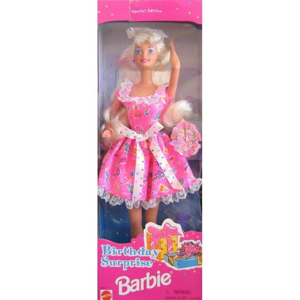 Birthday Suprise Barbie Doll - Walmart.com - Walmart.com