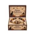 thumbnail image 2 of WWC Halloween Bracelet, Stretch Beaded Ghost Jewelry with Gift Box, Halloween Decorations Accessories for Party, 2 of 6