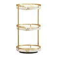 thumbnail image 2 of hengtong 2 Pieces Bathroom Vanity Tray Kitchen Condiment Storage Shelves , StyleD, 2 of 9
