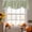 Green, Sage, Beige, Stone, variant on Polka Dots Tie Up Valance Curtains for Windows, Kitchen Curtains Window Treatments, Modern Speckles Minimalist Sage Green Short Window Shades Valances for Bedroom Bathroom Cafe 54"x18"