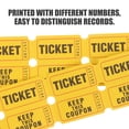 thumbnail image 3 of SHISUYAN 100pcs Raffle Tickets Amusement Park Tickets Universal Tickets Tickets Label, 3 of 8