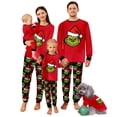 thumbnail image 1 of Matching Family Christmas Pajamas Set Red Sleepwear Holiday Clothes for Men Women Kids (Women, M), 1 of 3