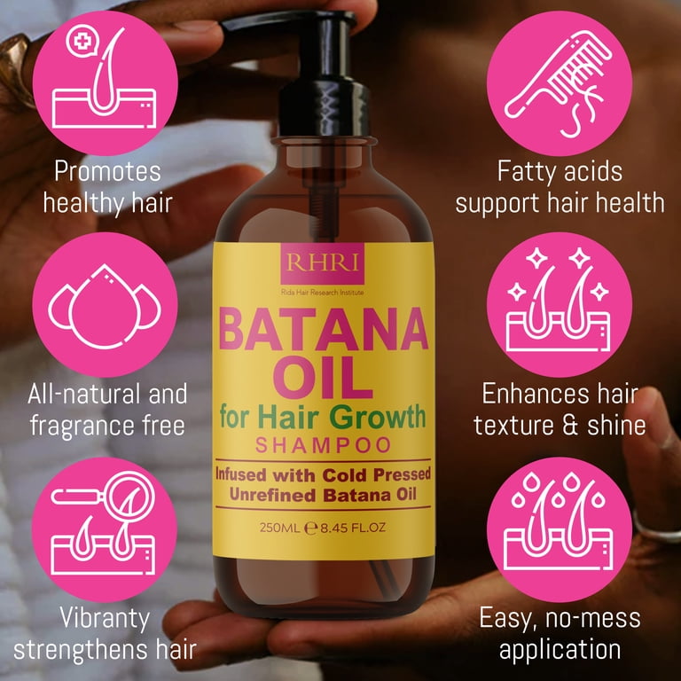 Rida Hair Research Institute Batana Oil Shampoo and Conditioner