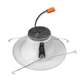 thumbnail image 6 of DLR56 (v5) 5in/6in 800LmRecessed LED Downlight, 3000K, Black (Steel) Faceplate, 6 of 11