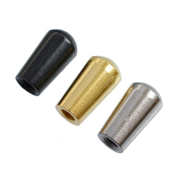 hejhncii Guitar 3 Way Toggle Switch Selector Toggle Switch Knobs Caps Internal Thread